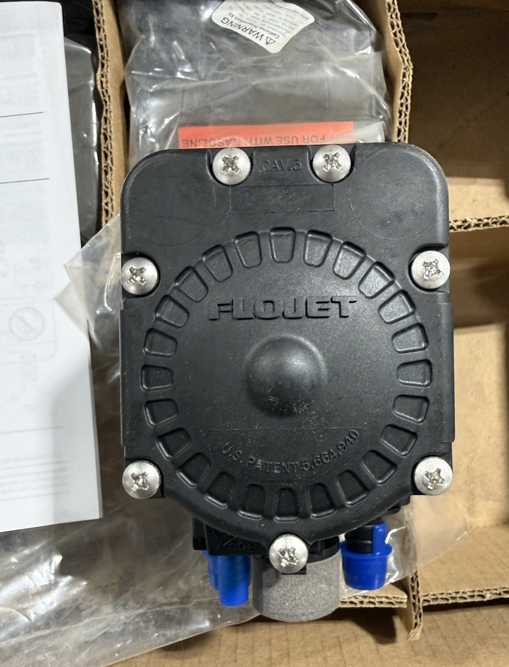Xylem FLOJET G575215-SANTO PNEUMATIC AIR OPERATED DIAPHRAGM PUMP 1/2″ (OEM) *NEW