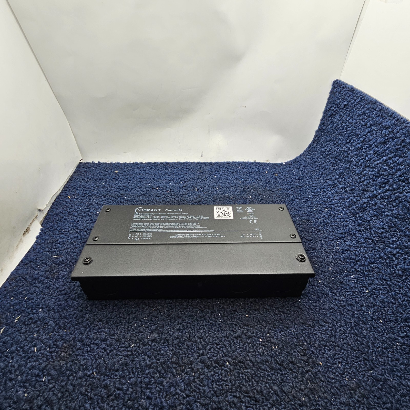 Control4 C4-PS24-96 Vibrant 24V Power Supply, 100-277VAC Input, 24VDC Output