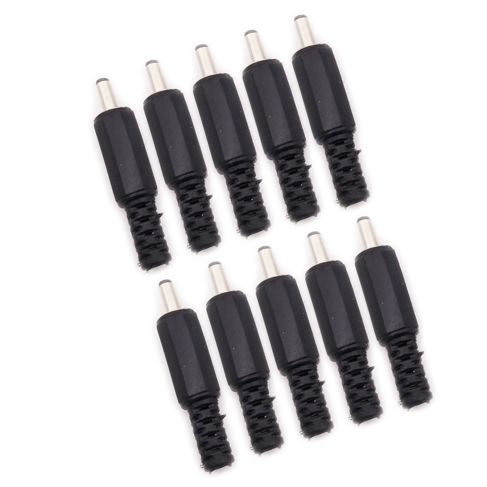 NJ STOCK 10pcs 3.5mm x 1.1mm Male Soldered Type DC Power Plug Connector Adapter
