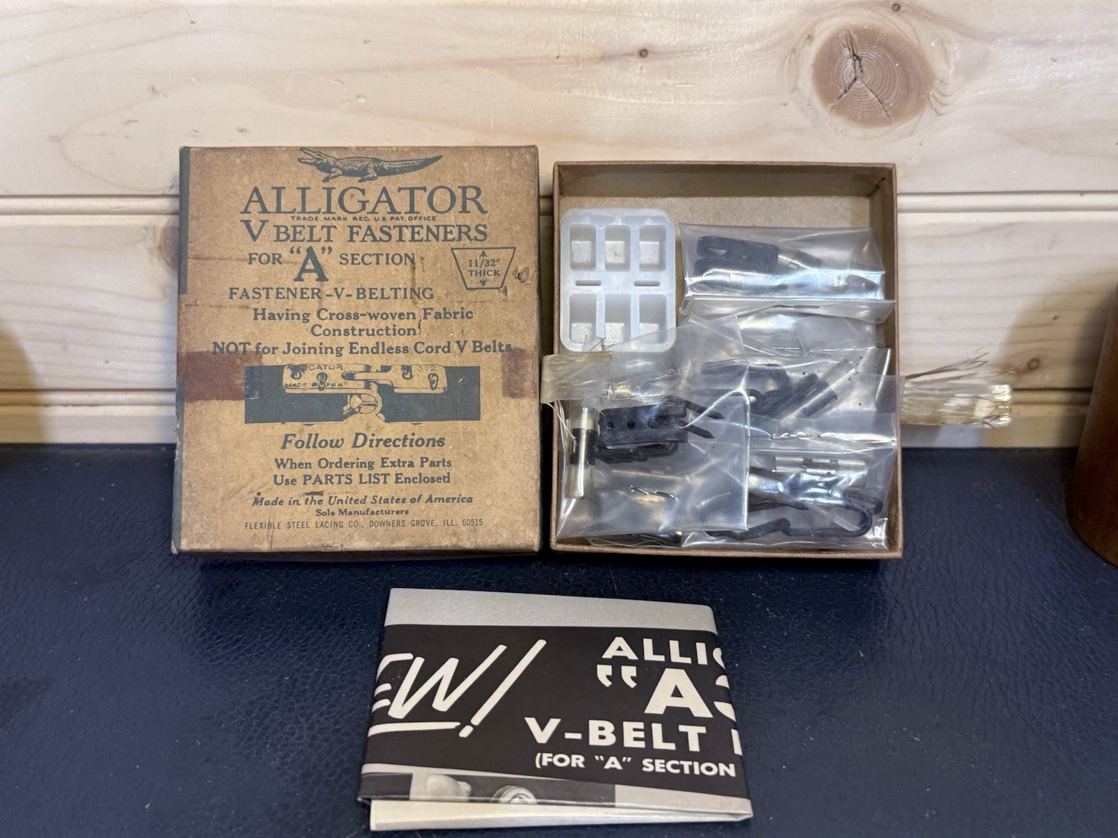 Alligator V Belt Fasteners For «A» Section – 11/32″ Thick – A312 Item 70020