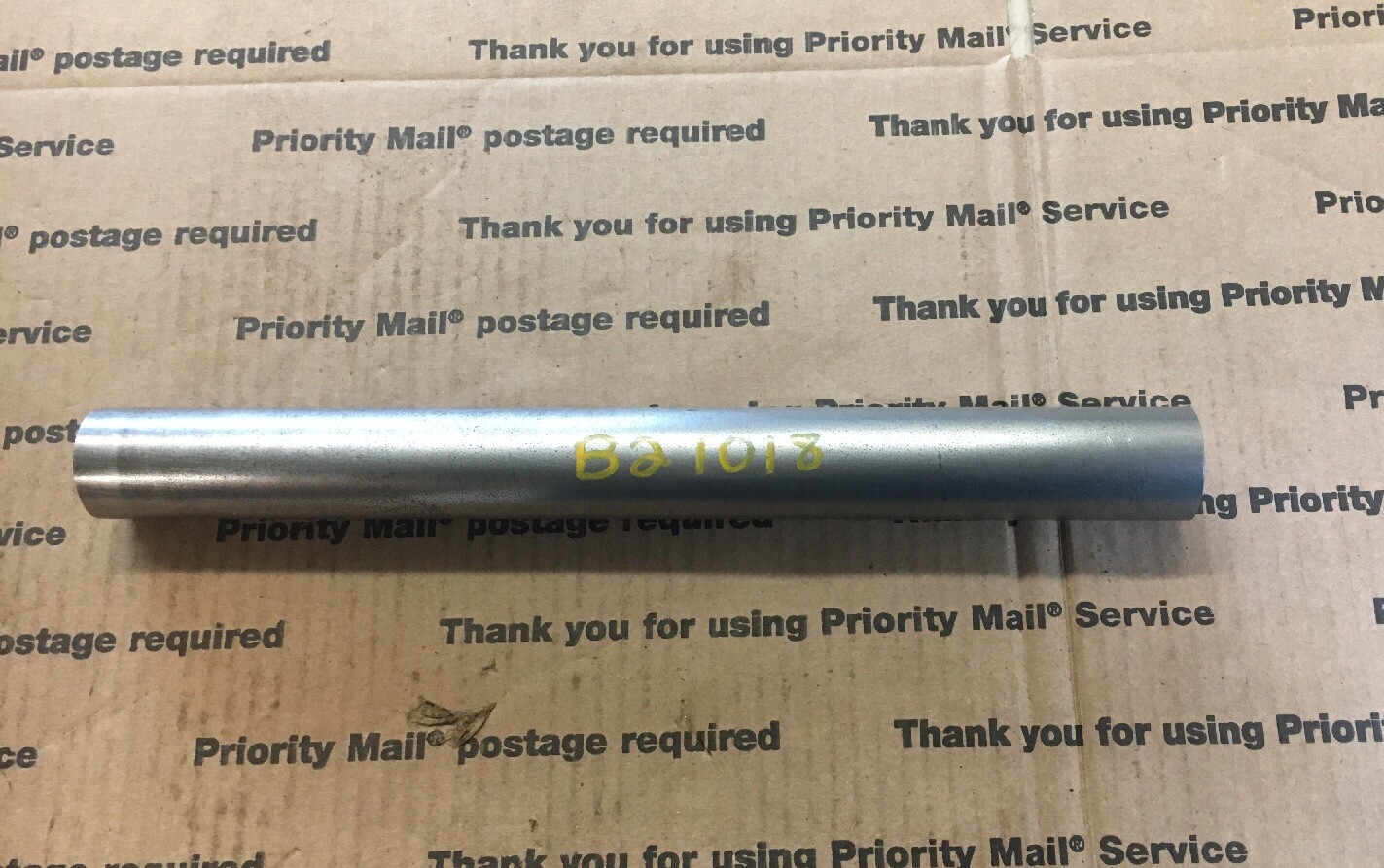 1 1/4” Round Steel Bar Stock Lathe Machining Shaft Blacksmith 8” Long 1018 CR