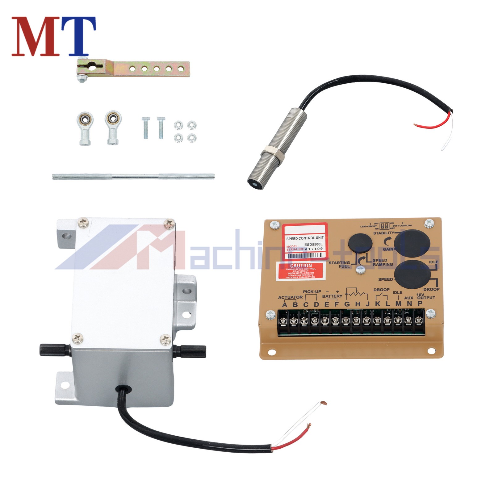 Generator Governor MSP675 ESD5500E ADC120 – 12V Speed Control Unit Actuator