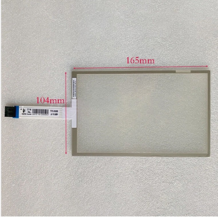 7inch 5 wire Touch Screen Glass Panel 165*104mm For T070S-5RB003N-0A11R0-080FH