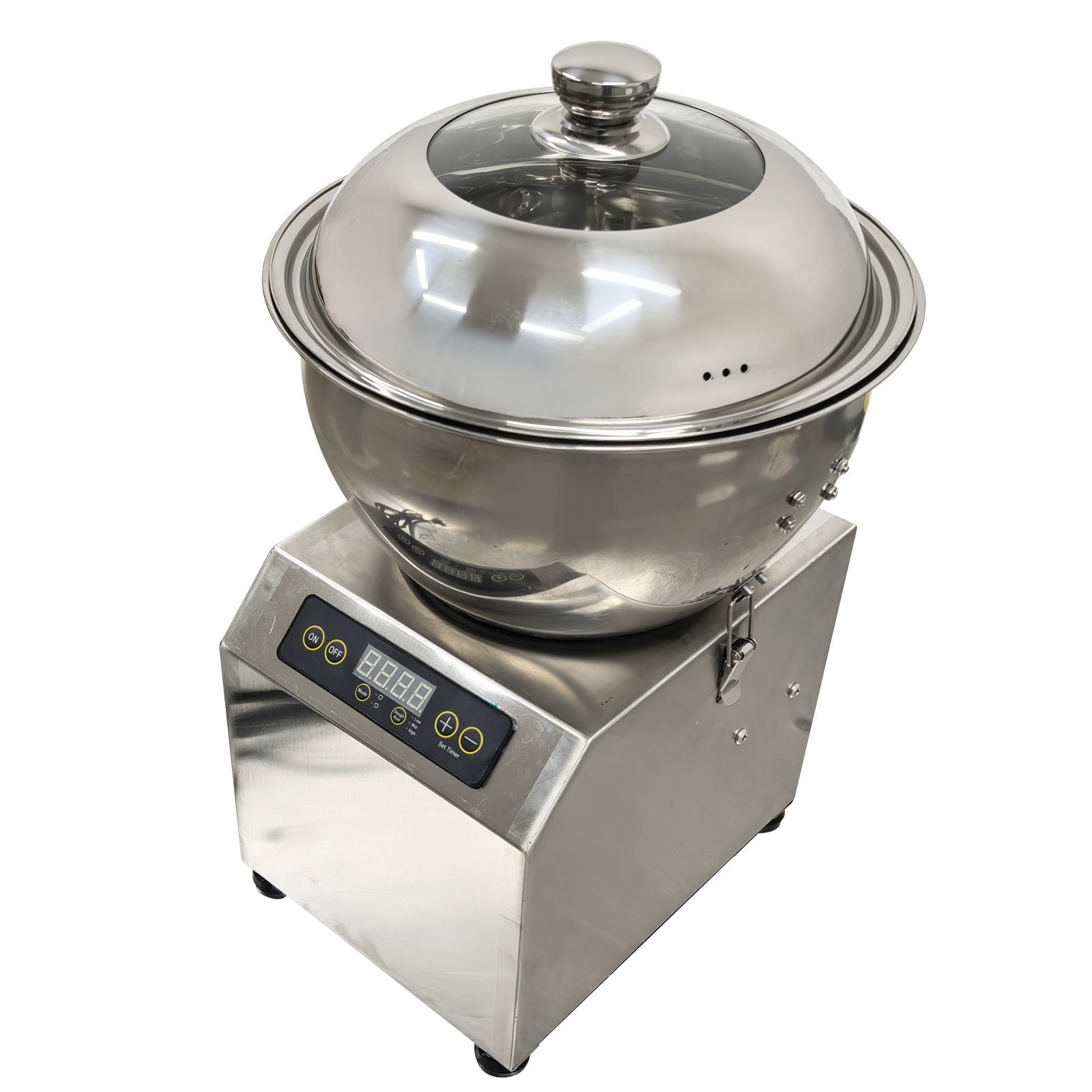 8KG Stainless Dough Mixer w/Heating Function110V Electric Flour Kneading Machine