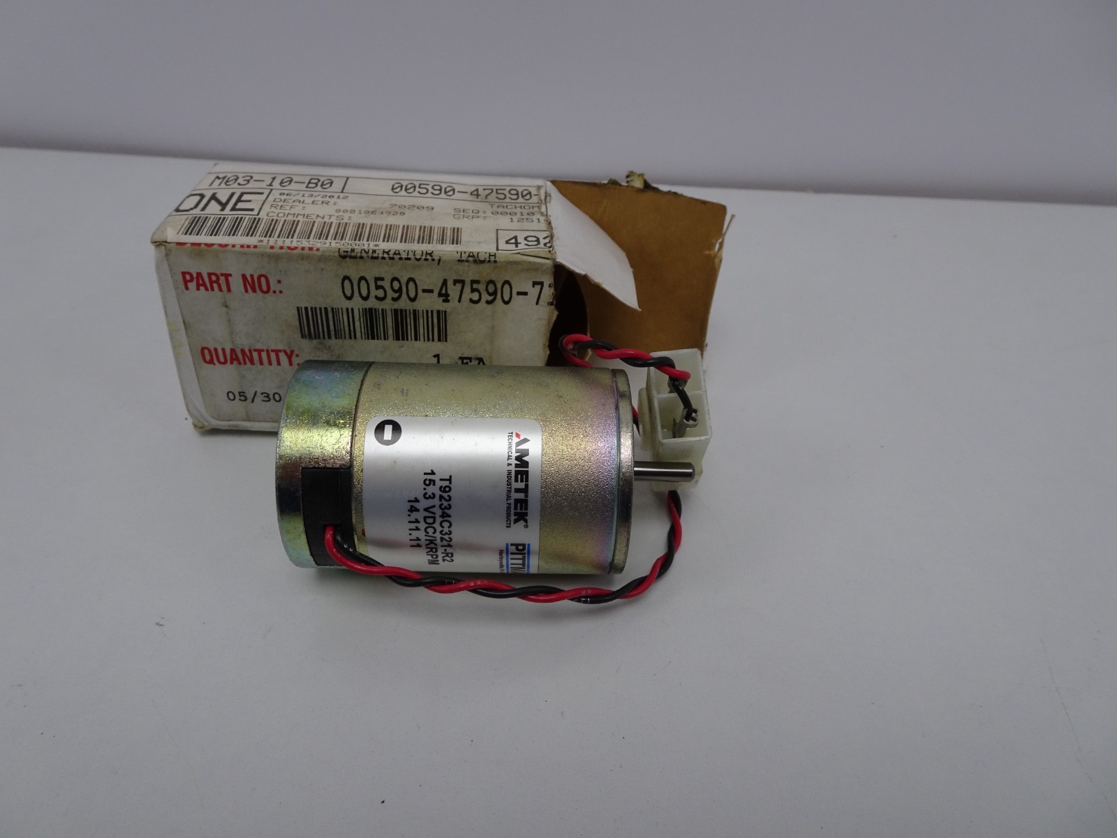Generator, Tachometer — Used on Toyota forklifts