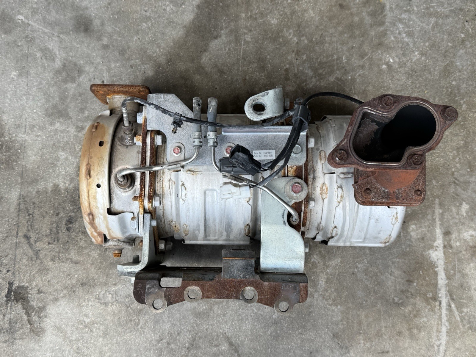 Genuine OEM Kubota Diesel Particulate Filter (DPF) / Diesel Oxidation Catalyst