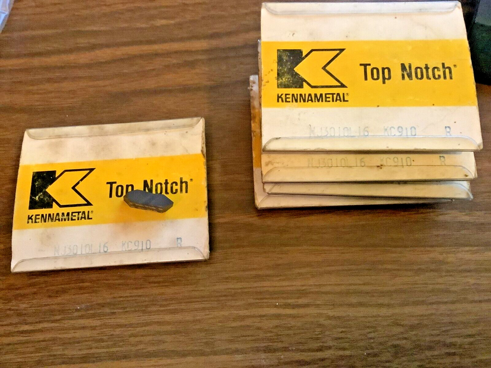 Kennametal carbide Threading inserts NJ3010L 16 KC910( 1 box of 5pcs)