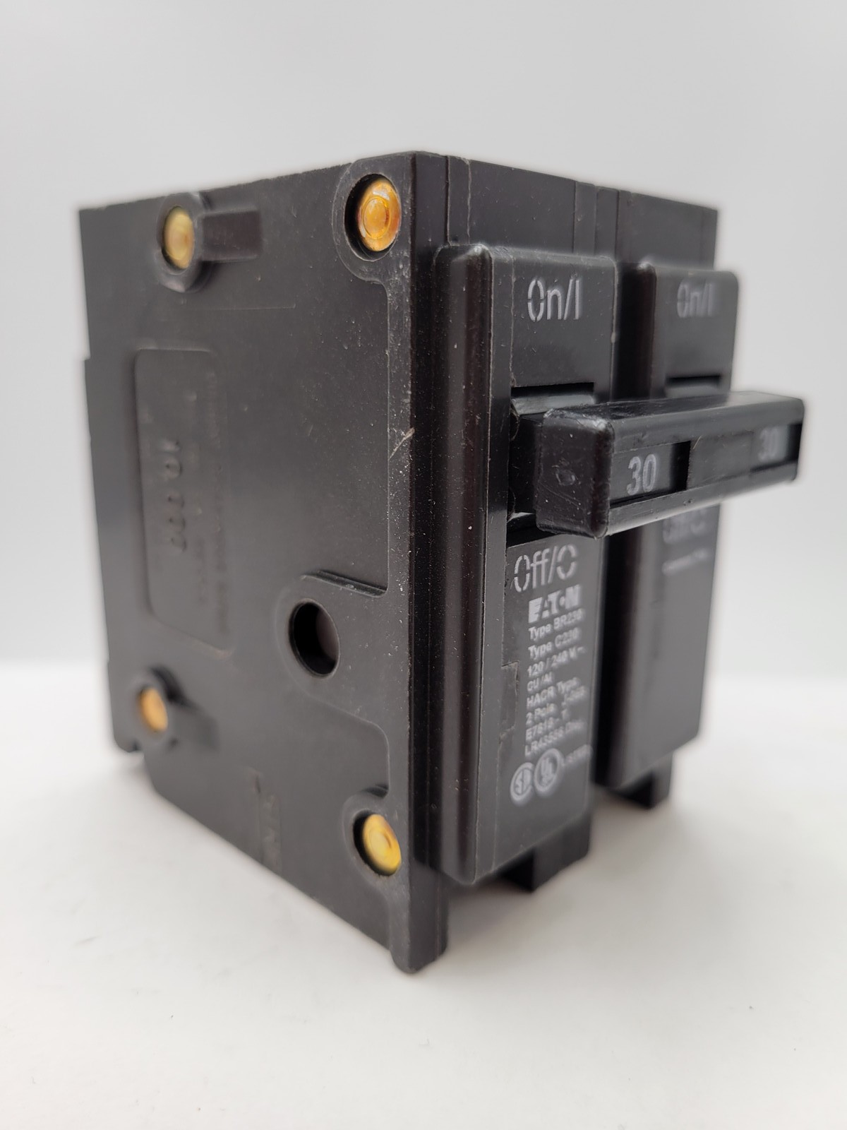 1Pc Eaton BR230 Plug-On Circuit Breaker 30A 2P 120/240V
