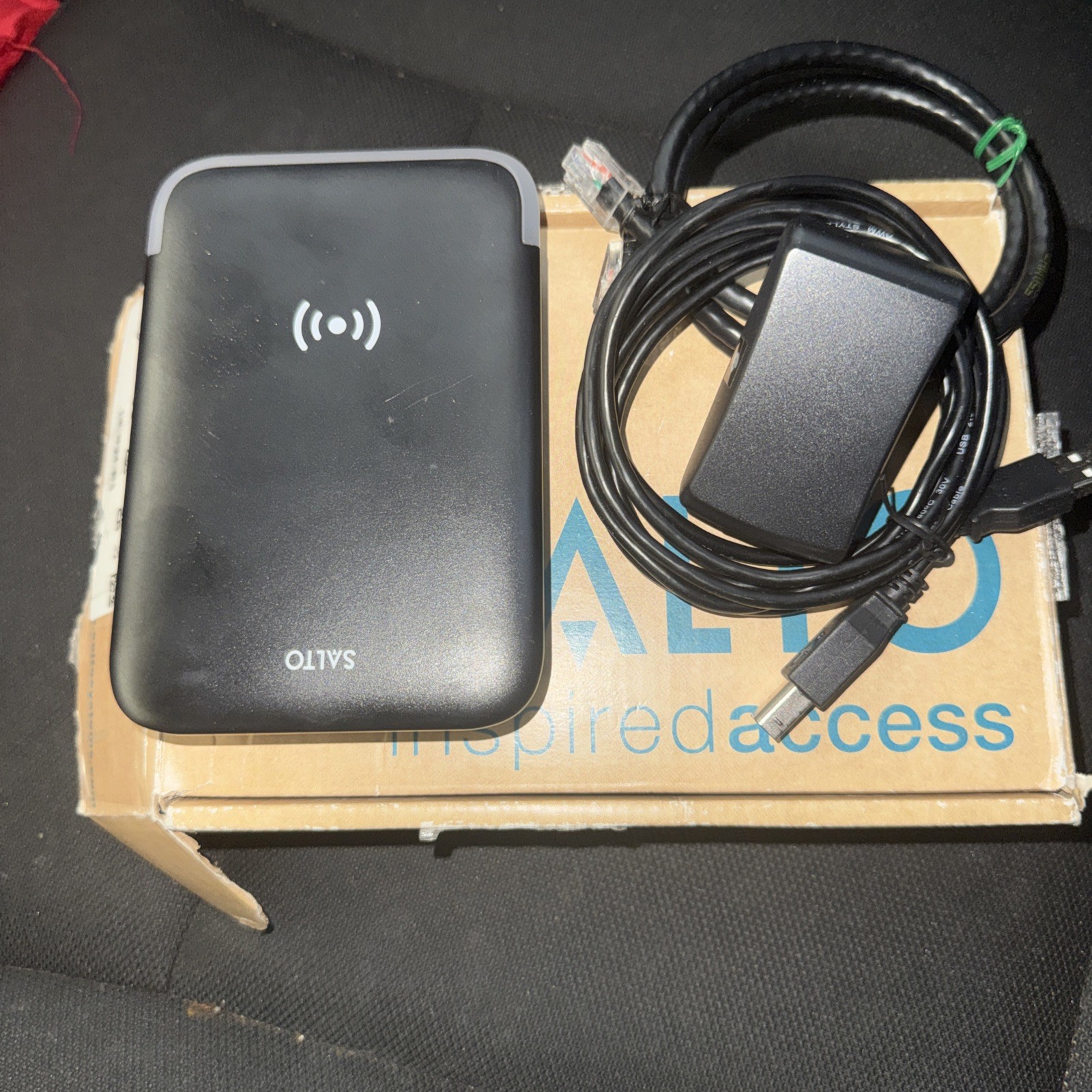 New Salto EC904B0US NCoder Proximity Card Encoder for Access Control, Black