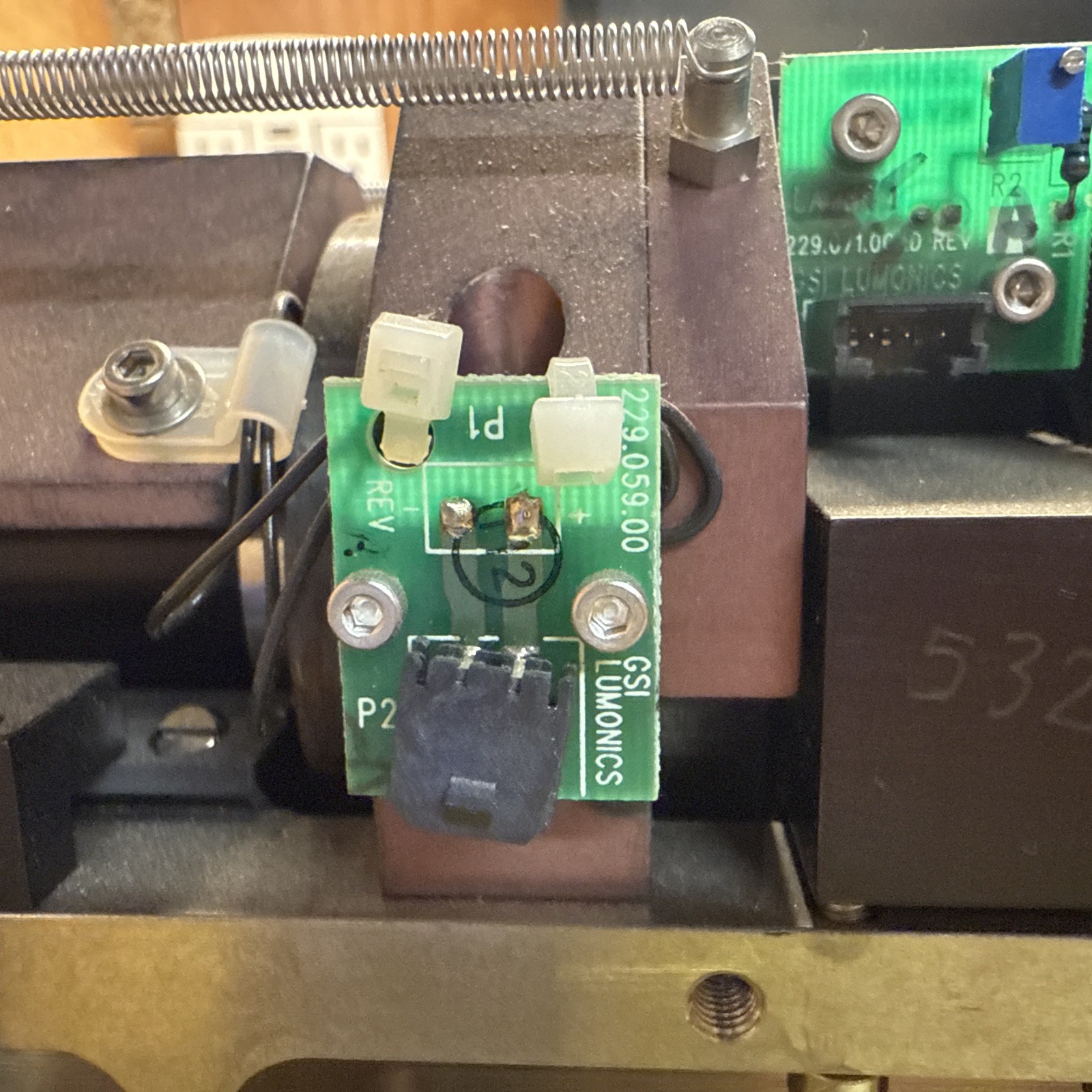 GSI Lumonics 532 nm Laser Assembly 281.1016.55