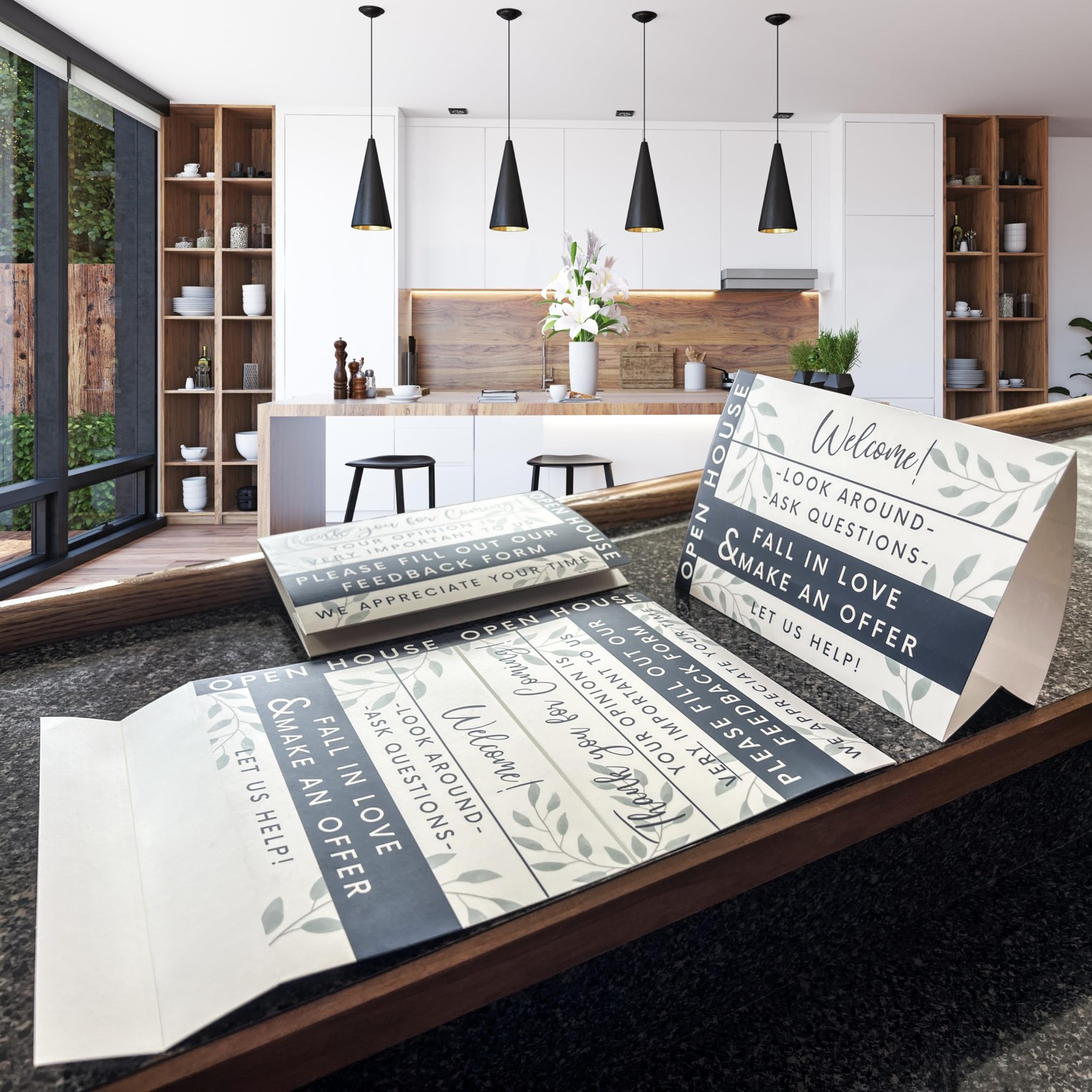 Open House Supplies. Real Estate Sign in Book Guest Registry Notepad for Coll…