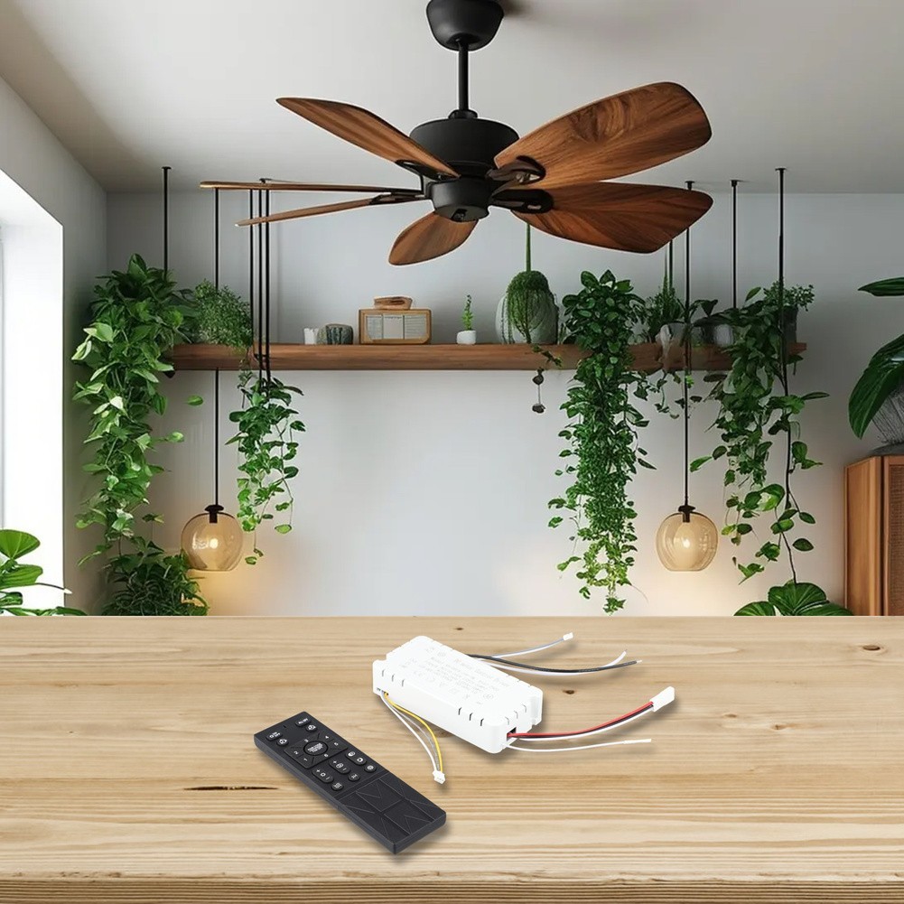 6 Ceiling Fan Light Remote Control Set for Optimal Comfort in Any Room