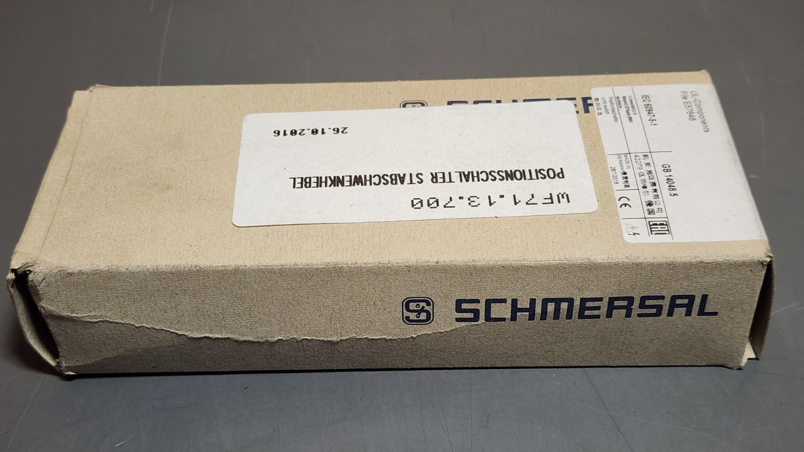 NEW SCHMERSAL Z4V10H335-11Z-M20 LIMIT SWITCH 101162579 Z4V10H33511ZM20