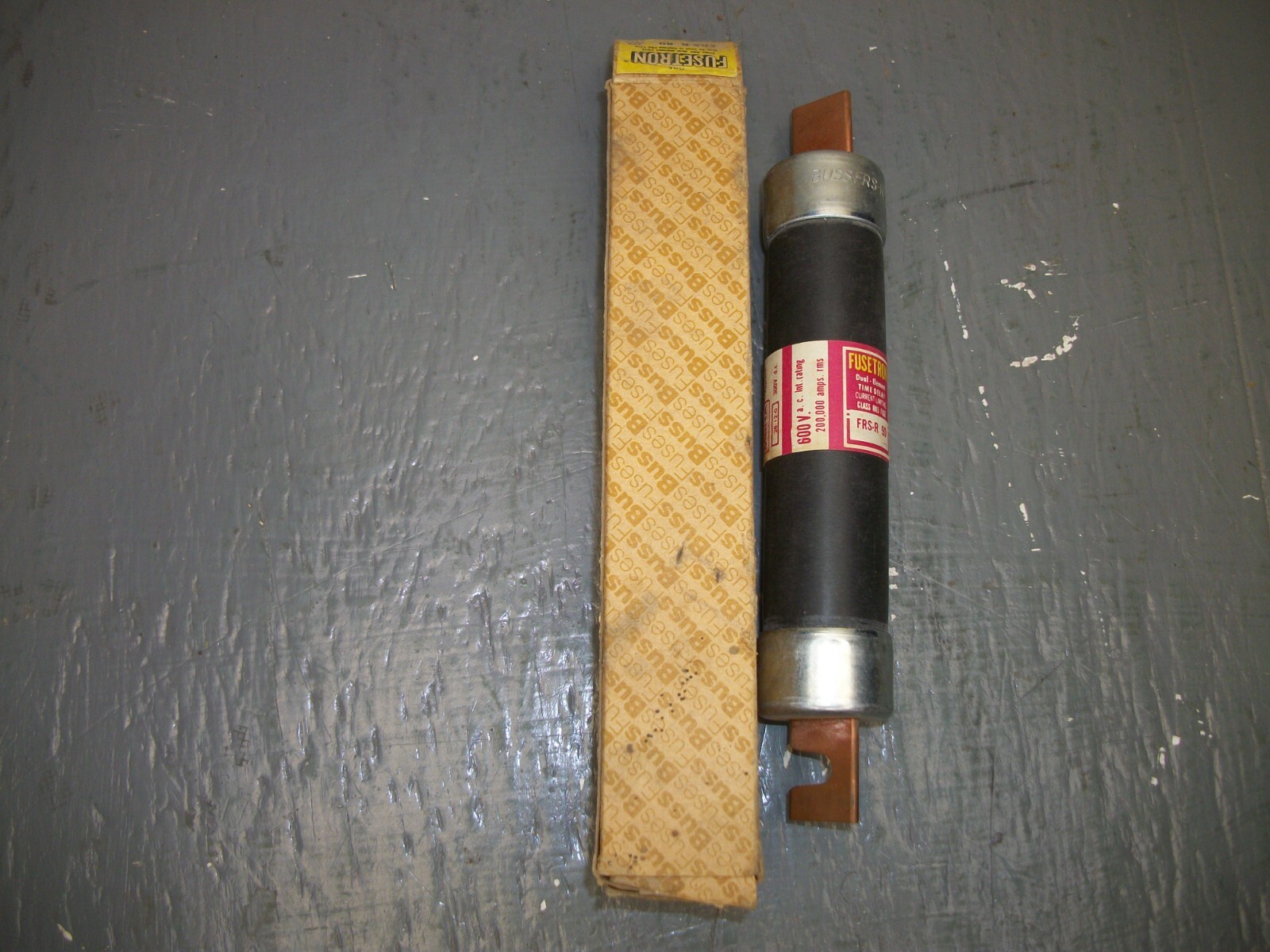 Bussmann Fusetron Time-Delay Fuse FRS-R-90 Long Barrel