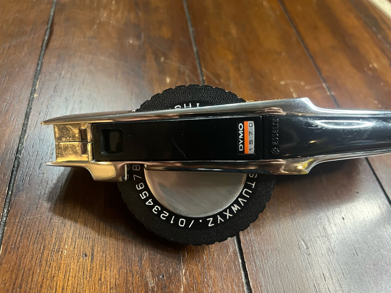Vintage DYMO 1570 Embossing Label Maker For Parts Only, Untested