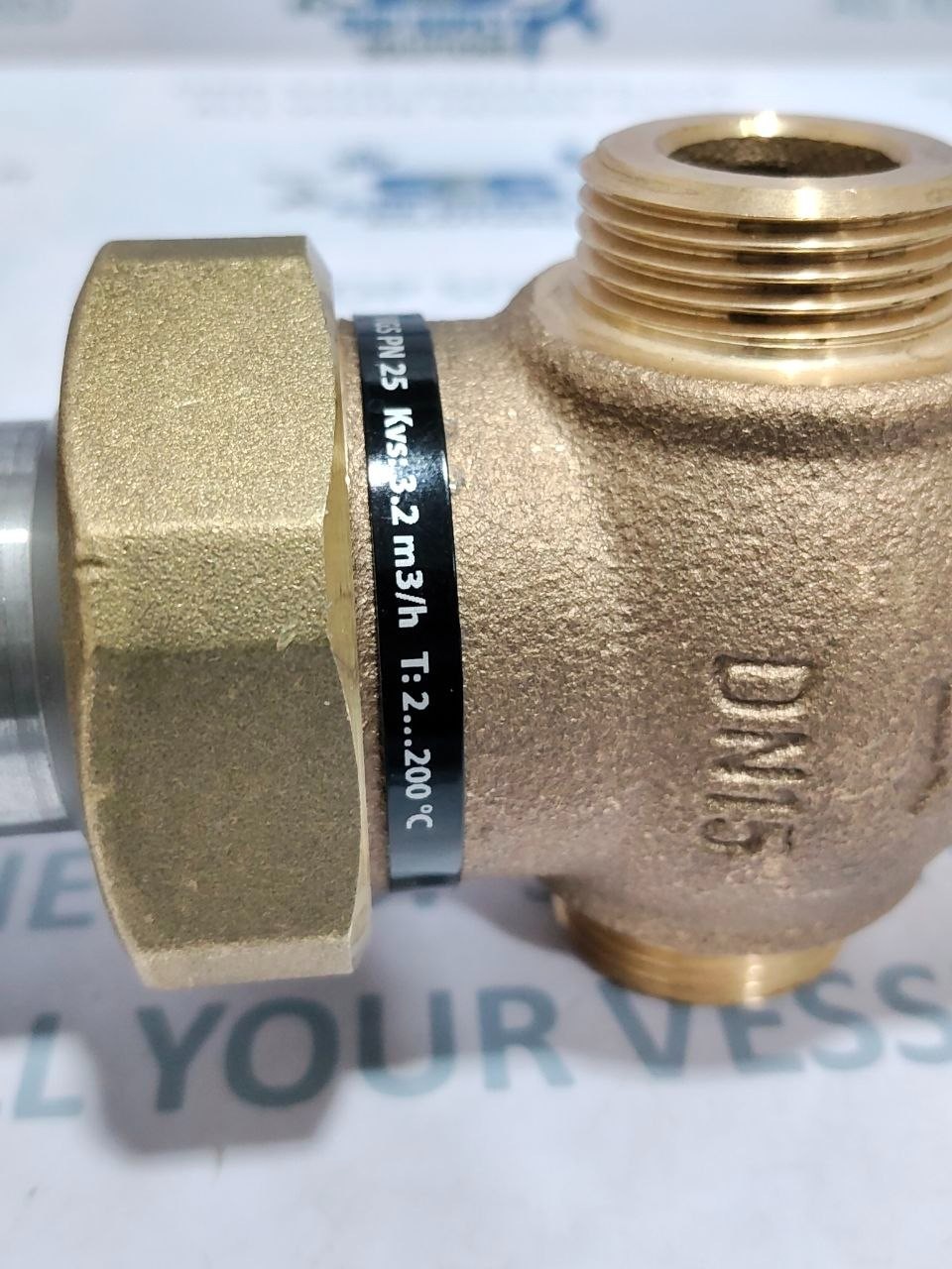 Danfoss 065B0788 VGS PN25 DN15 2-Way Threaded Control Valve G3/4A 3.2m³/h