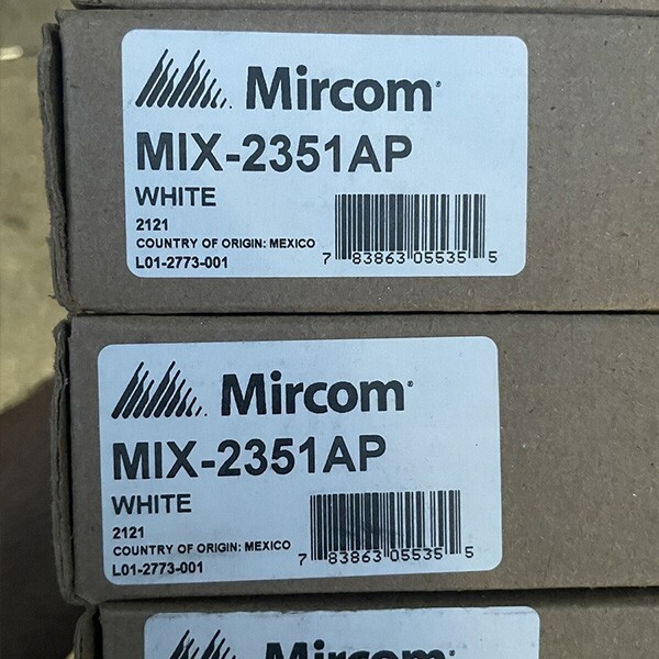 NIB! MIRCOM MIX-2351AP PHOTOELECTRIC SMOKE DETECTOR MIX 2351AP FAST SHIPPING