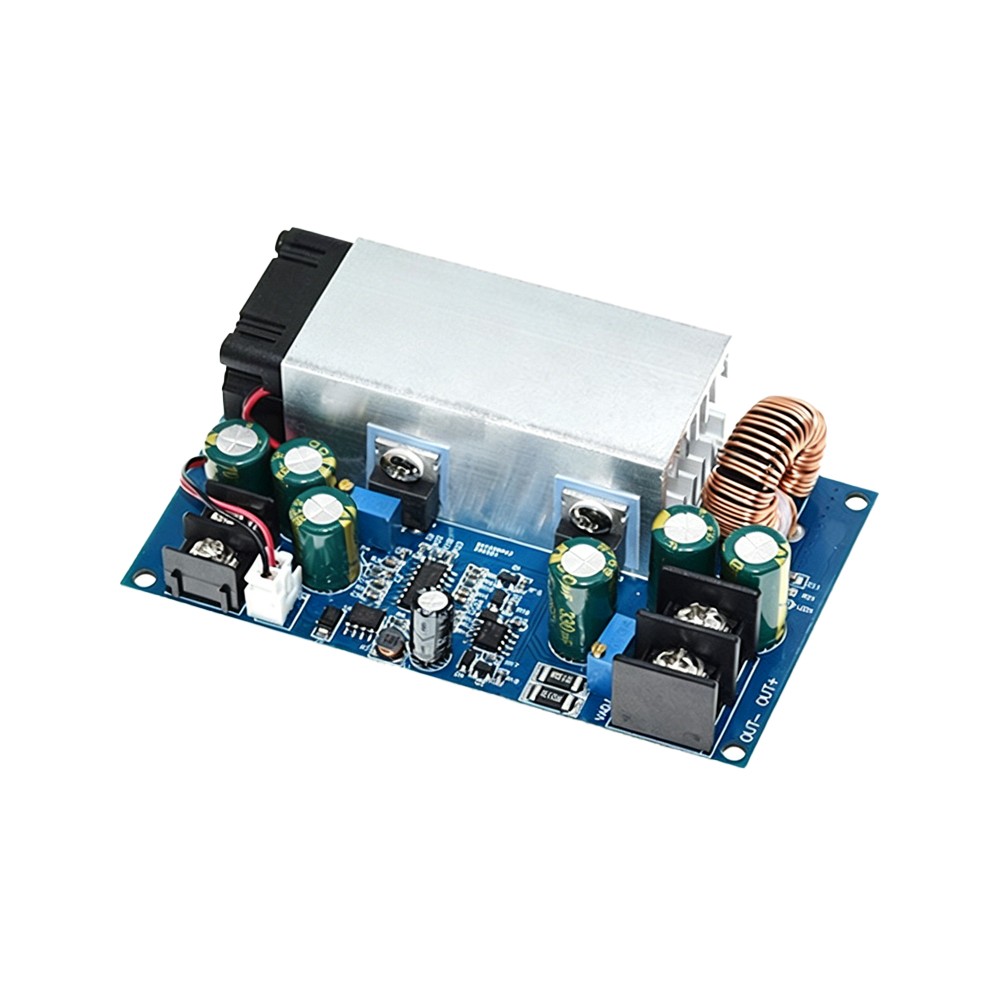 DC-DC Adjustable Step-down Buck Converter Module 12V-75V to 5/24/48V 600W 25A 2x