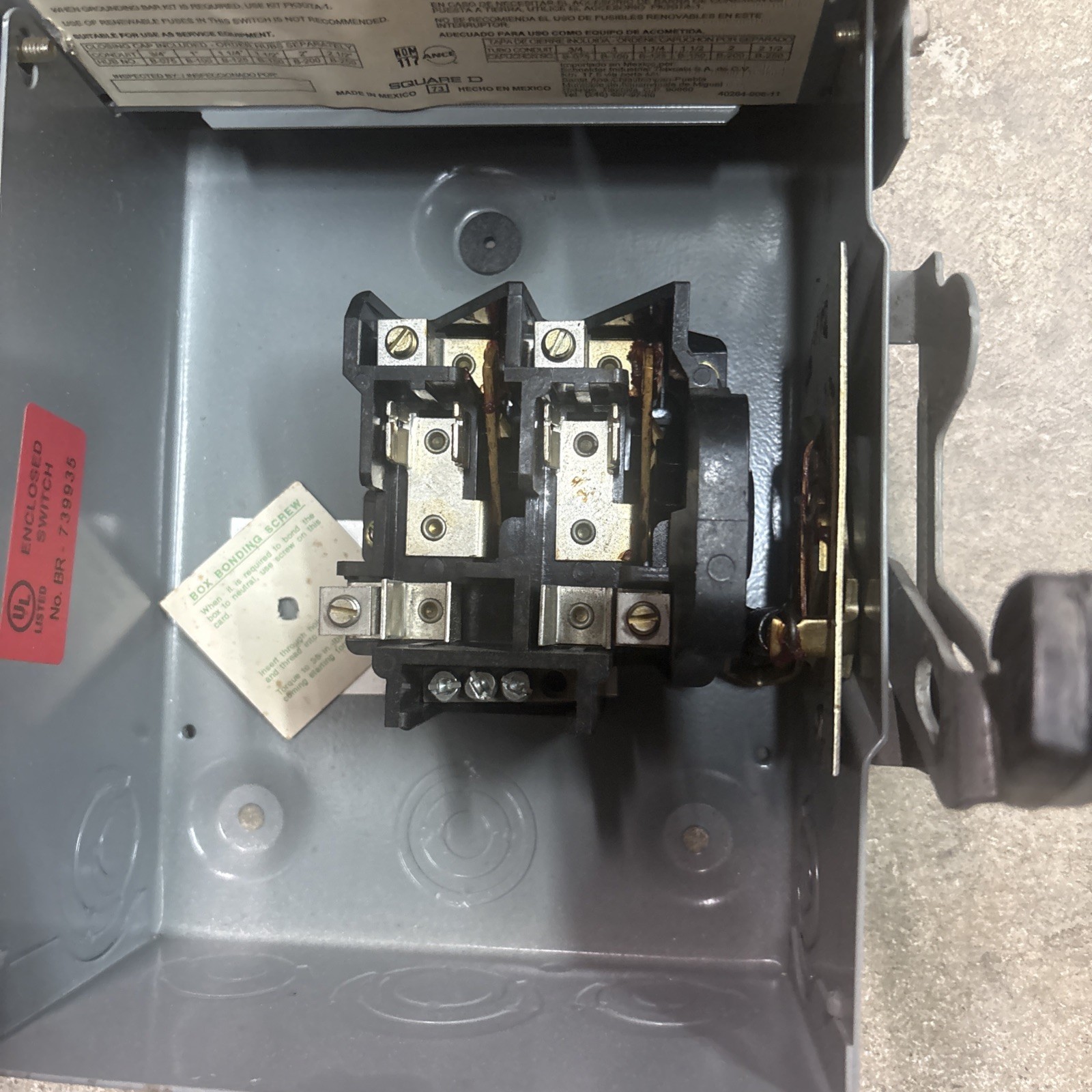 SQUARE D D221NRB