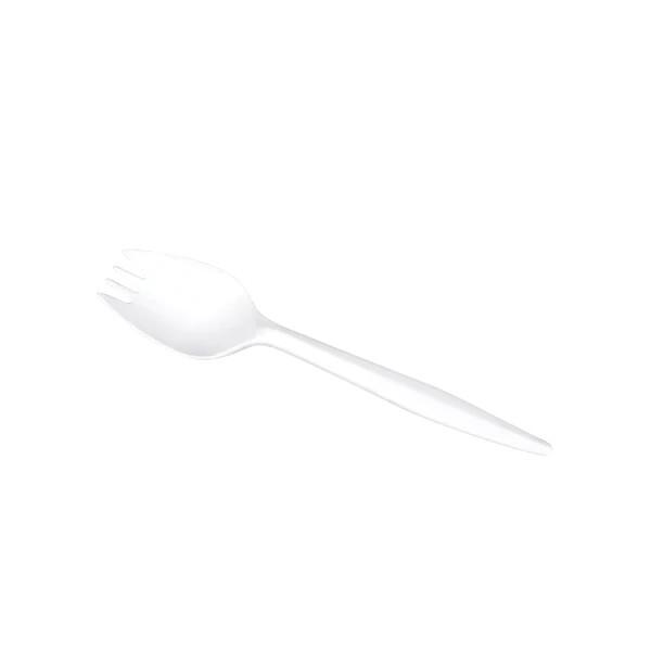 Karat PP Plastic Medium Weight Sporks – White – 1,000 ct, U2210W