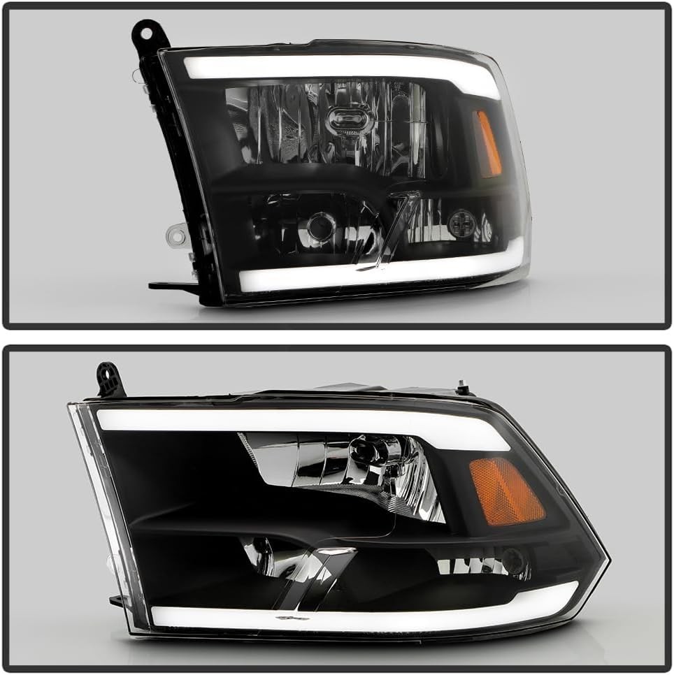 – for 2009-2018 Dodge Ram 1500 2500 3500 Upgrade LED Tube Headlights Headlamps P