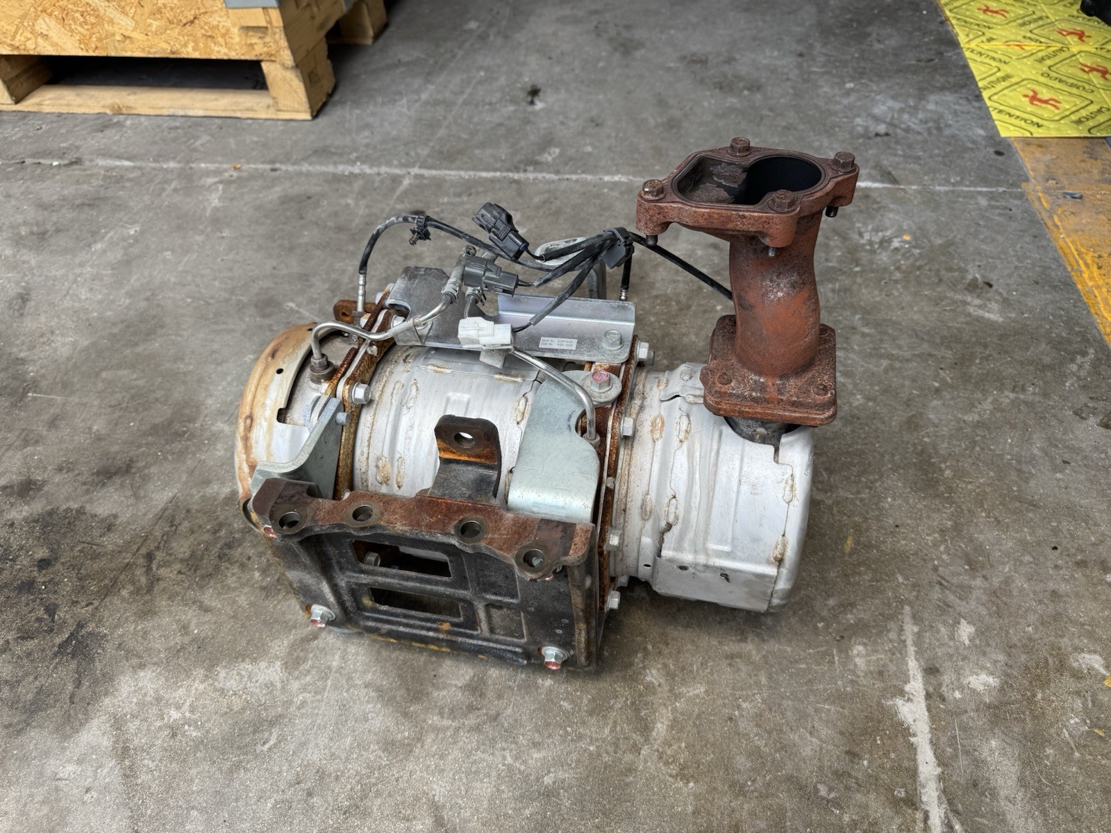 Genuine OEM Kubota Diesel Particulate Filter (DPF) / Diesel Oxidation Catalyst