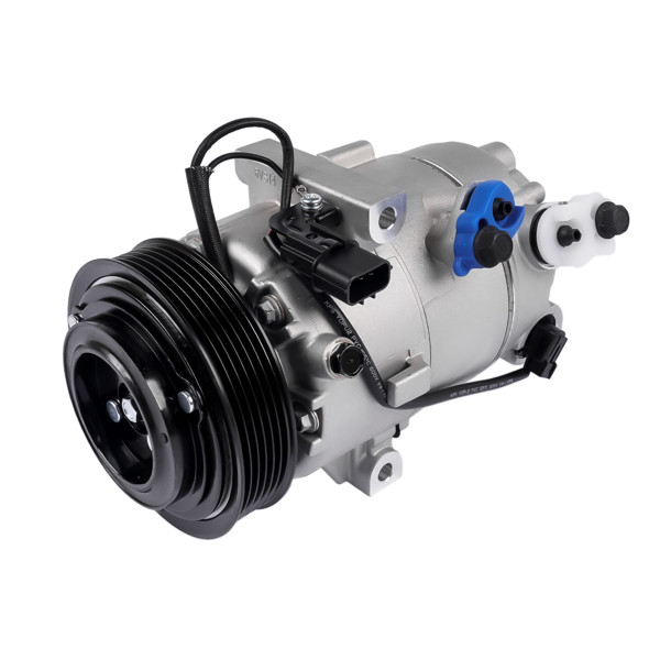 A/C Compressor with 6-Groove Pulley & VSE14 Style Fits for Kia Forte 2022-2024