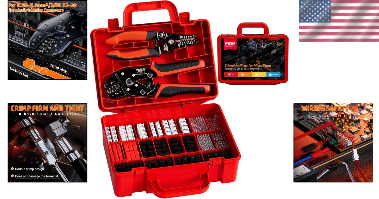 Reliable JST Connector Kit for Electronics – 20 Types