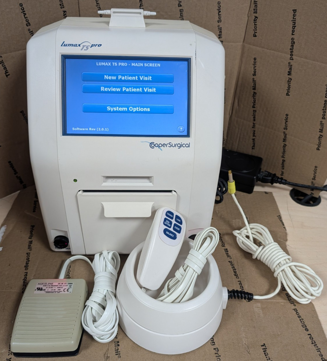 Cooper Surgical Lumax TS Pro 53305 Fiberoptic Urodynamic Cystometry System Stand