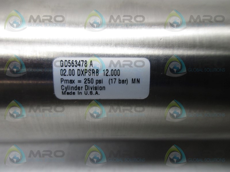 PARKER 02.00DXPSRB12.000 CYLINDER NSNP