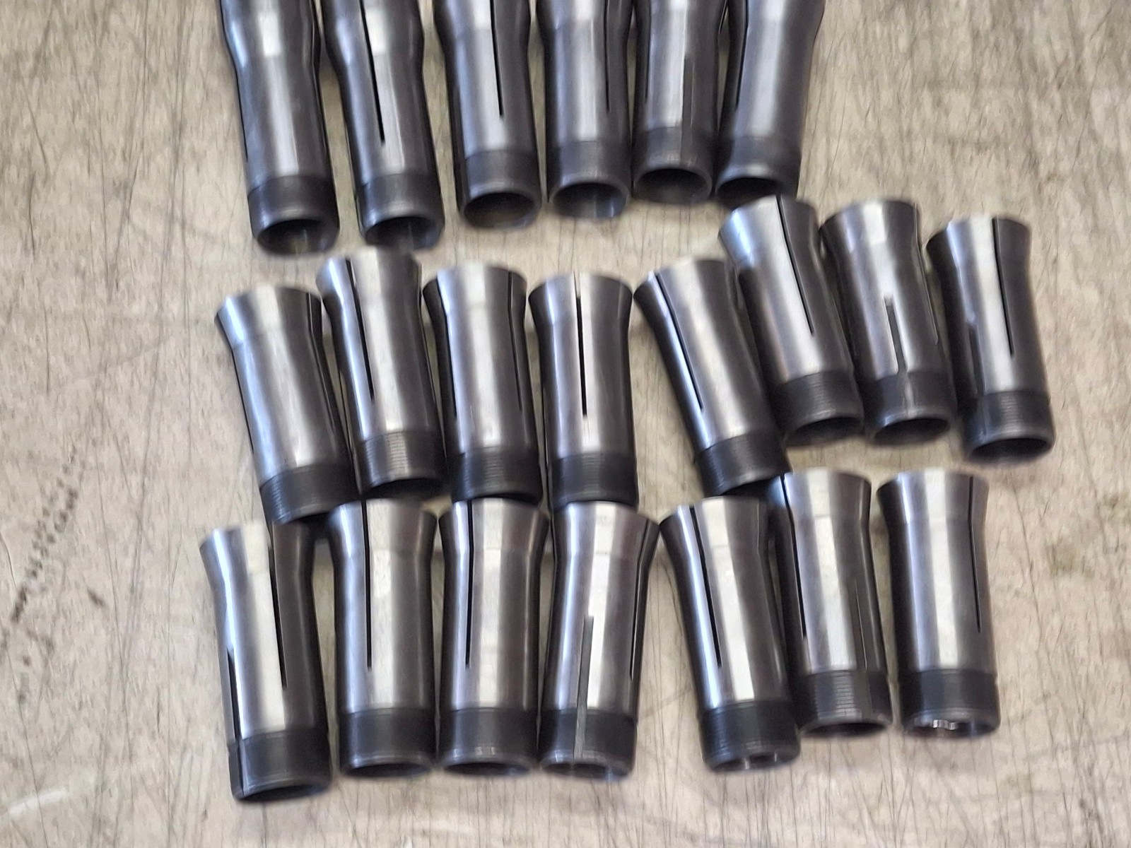 Hardinge 21 Piece 5C 5C-EN1 5C-EN2 Lathe Collet Set Lot