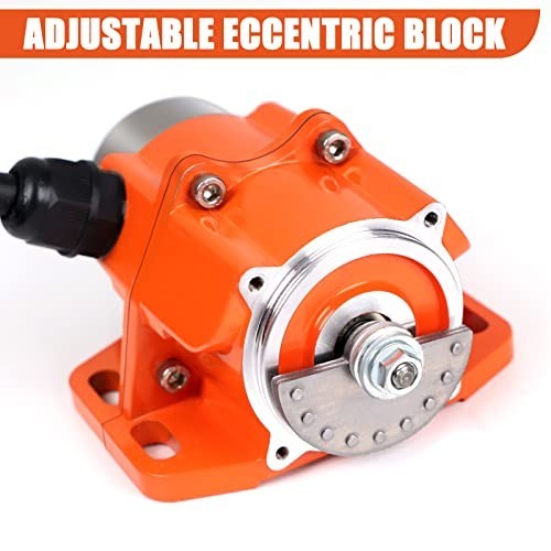 TOAUTO Concrete Vibrator Motor 30W 110V 3600RPM Aluminum Alloy Shaker Table