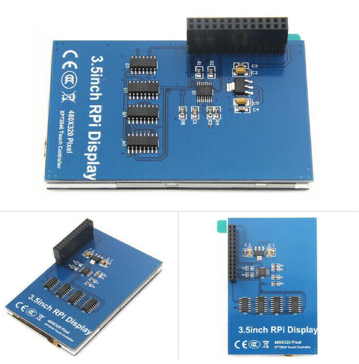 3.5 Inch LCD TFT 320*480 Touch Screen Kit for Raspberry pi 2/3 Model B