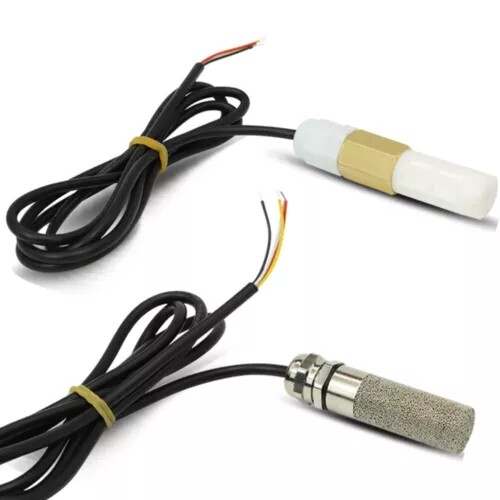DC5-28V Temperature & Humidity Sensor Waterproof Probe RS485 For MODBUS RTU NEW
