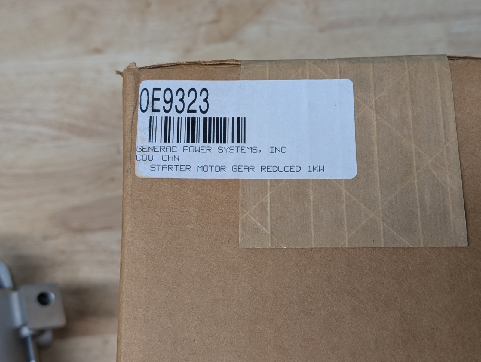 NEW OEM Genuine Generac 0E9323 Starter Motor Gear Reduced 1KW
