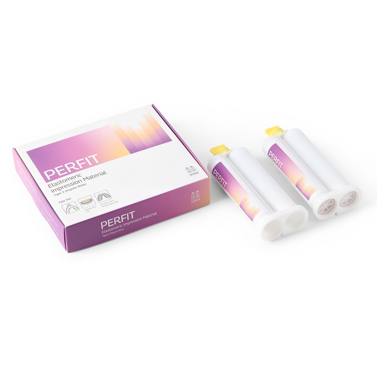 AZDENT Dental Elastomeric Impression Material Regular Body Fast Set Type 2