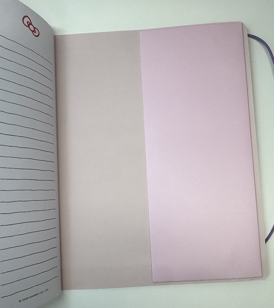 2026 – 2027 Sanrio HELLO KITTY 17 Months Monthly Planner Pink Size MEDIUM