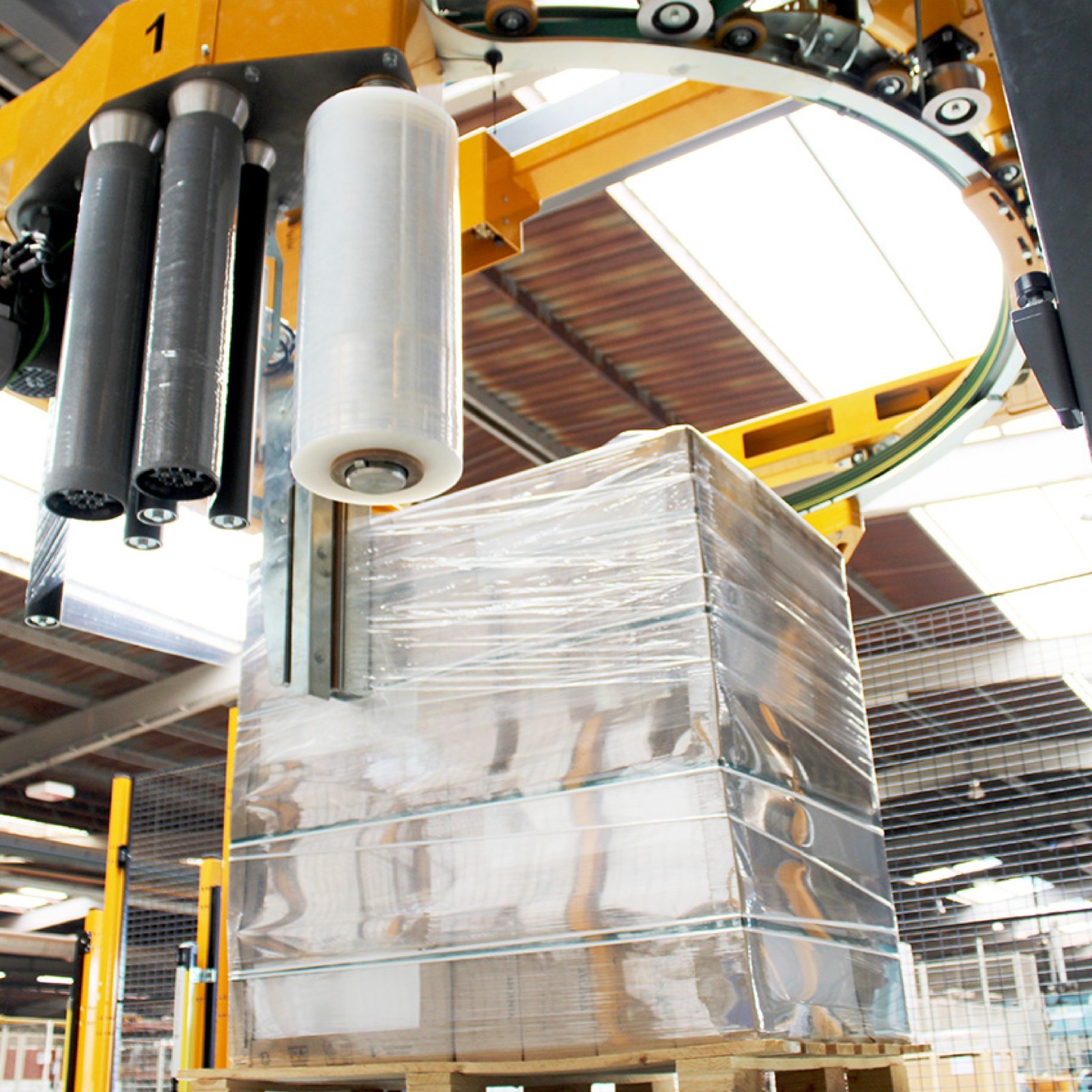 1 Roll Cast Machine Length Stretch Wrap Shrink Film 19.7″ x 6000′ 80 Gauge