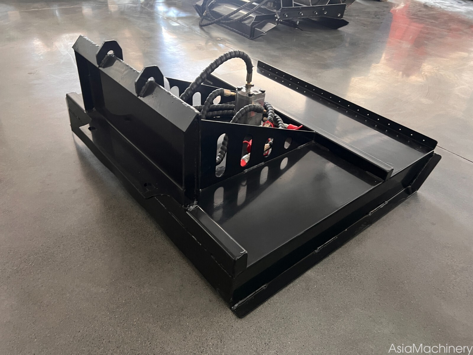 Agrotk 35in Mini Brush Cutter Mower For CRT23/LRT23 Skid Steer Loader Attachment