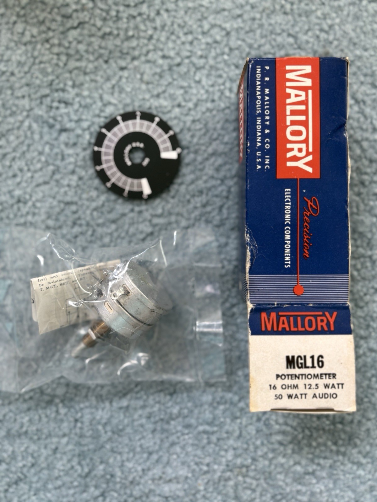 MGL16 L-Pad Attenuators – 16 Ohm, 12.5 Watt, NOS & Factory Sealed