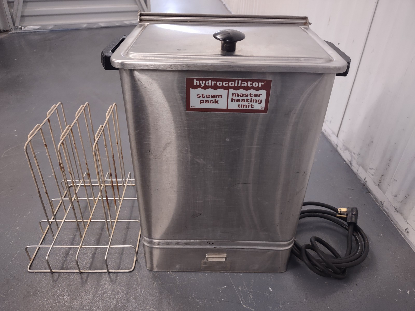 Chattanooga Hydrocollator Hot Pack Heater Model E-1 120V 1000W MPN 21054