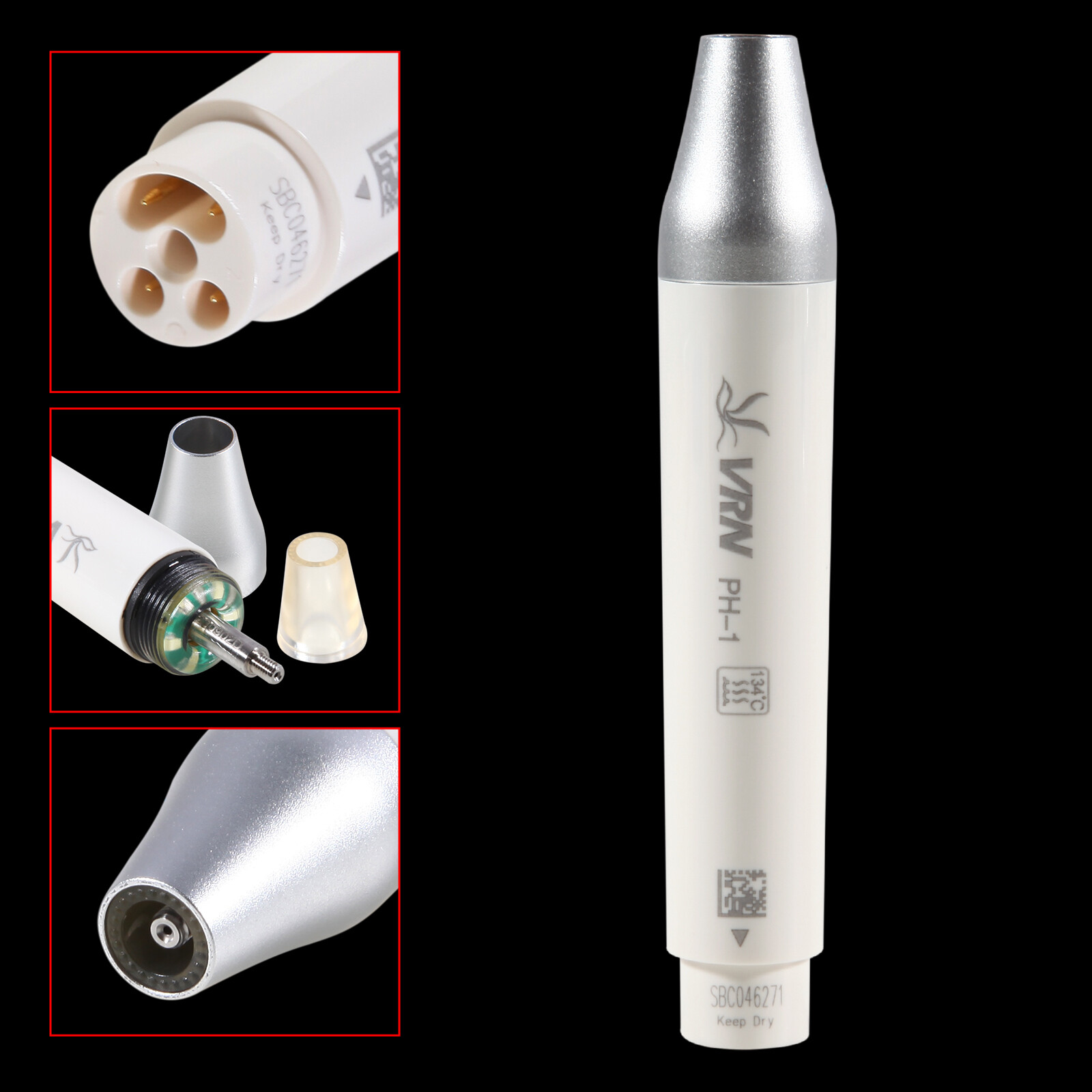 1-10* VRN Sale Detachable LED Handpiece PH-1 / Ultrasonic Piezo Scaler Fit EMS
