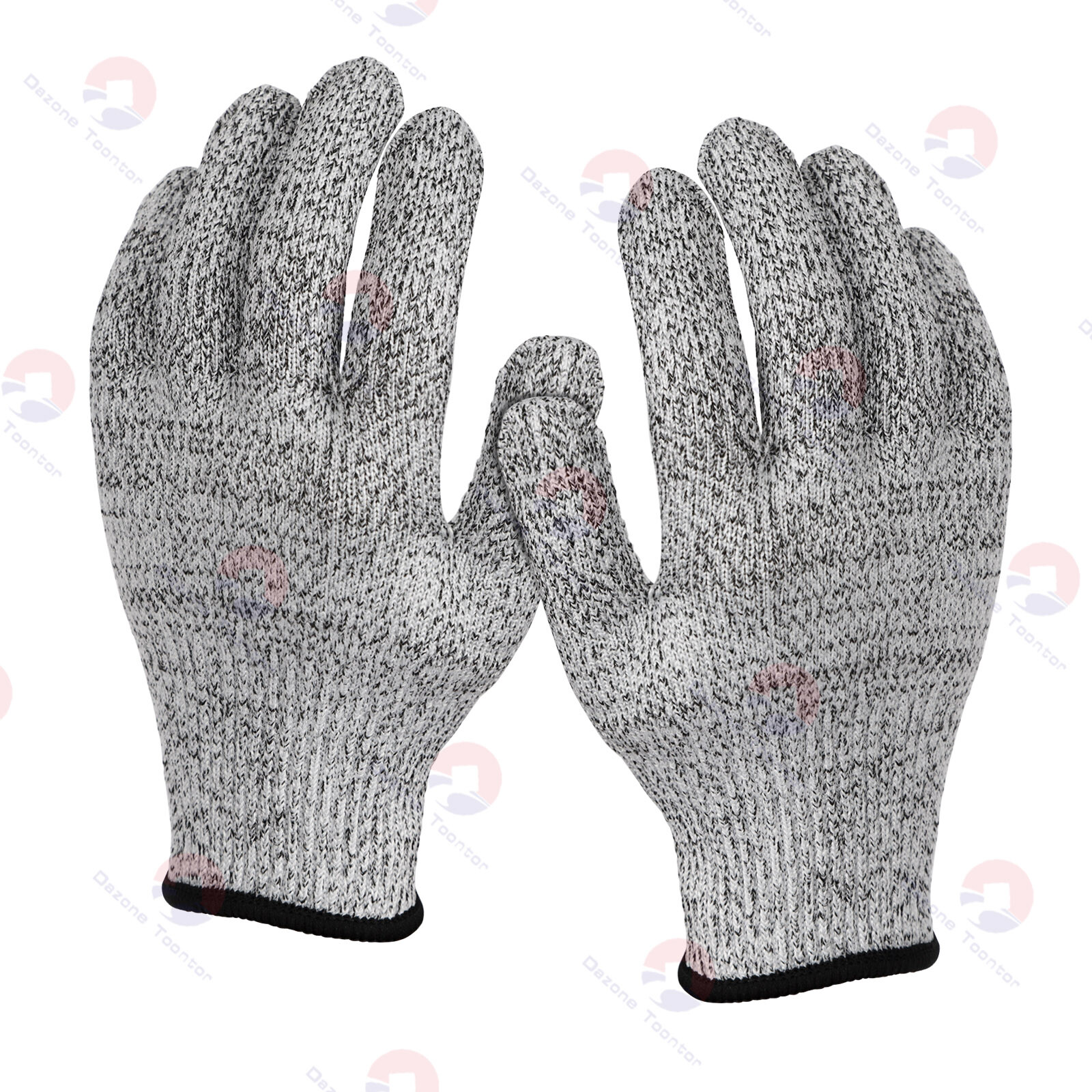 1 Pair Metal Mesh Butcher Anti-cut Glove Stab Resistant Safety Gloves Kitchen