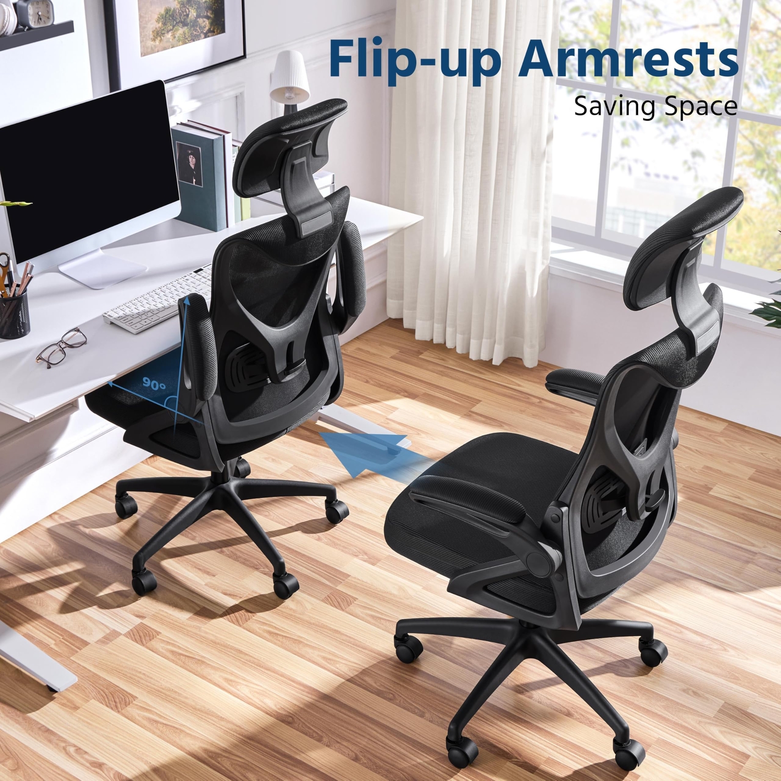 Silla De Oficina Escritorio Ergonomica Ajustable Comoda Moderna Barata En Oferta