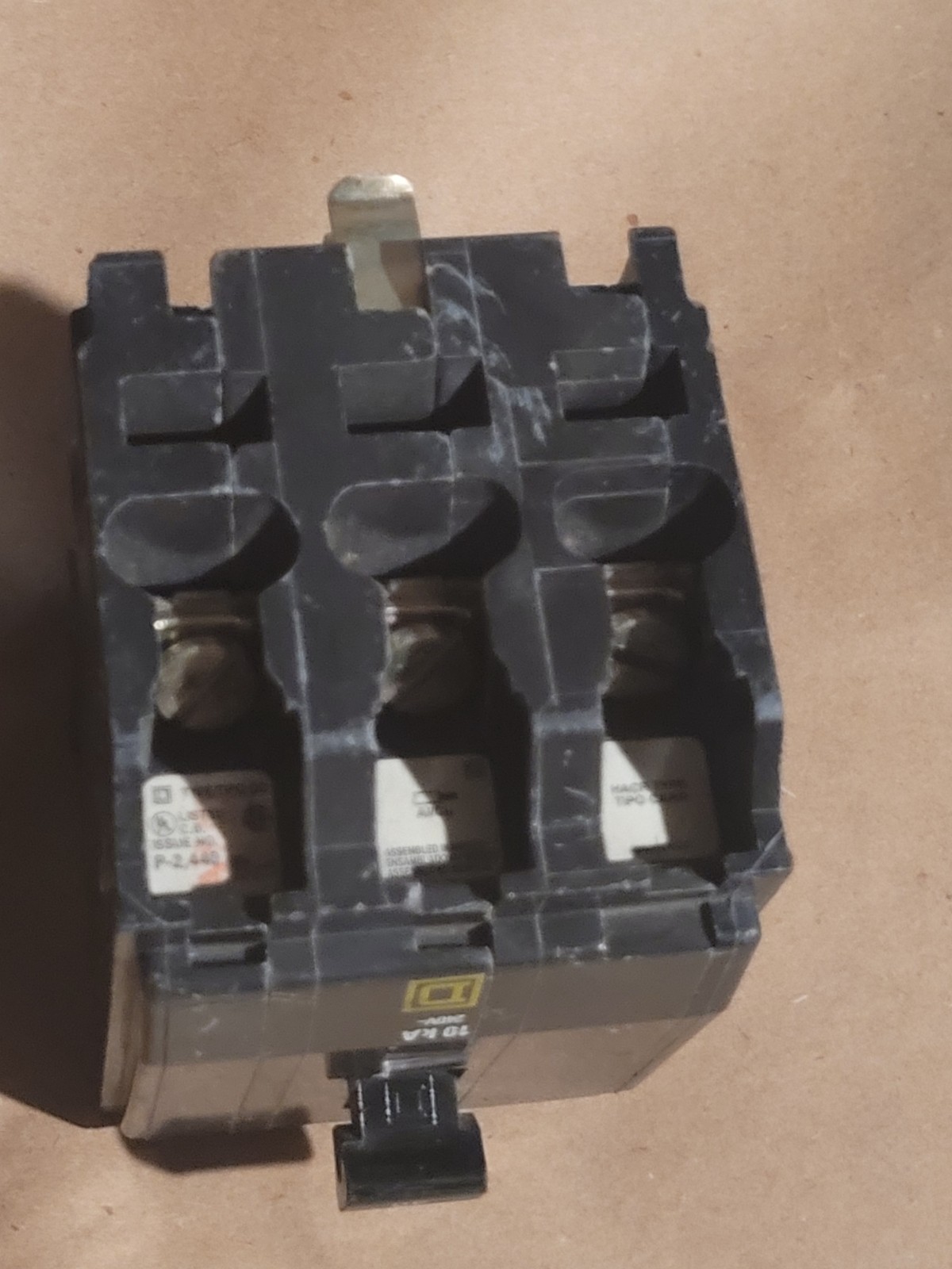 SQUARE D QO330 3 POLE 30 AMP 120/240V BREAKER