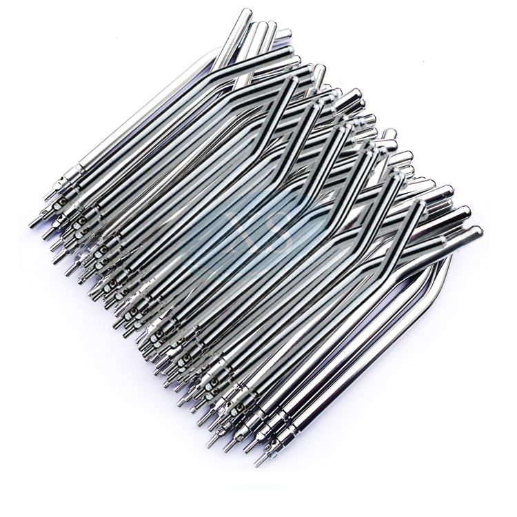 100PCS /bag Dental Stainless Steel Three-Ways Air Water Syringe Tip Water Nozzle