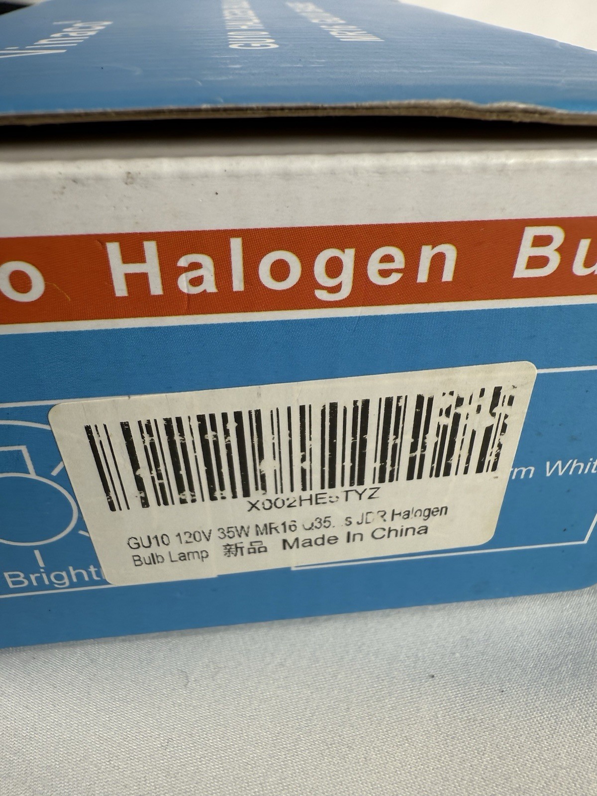 Vinaco Halogen Bulb Set Of 4 GU10 MR16 35W Warm White 380 Lumens 110V-130V
