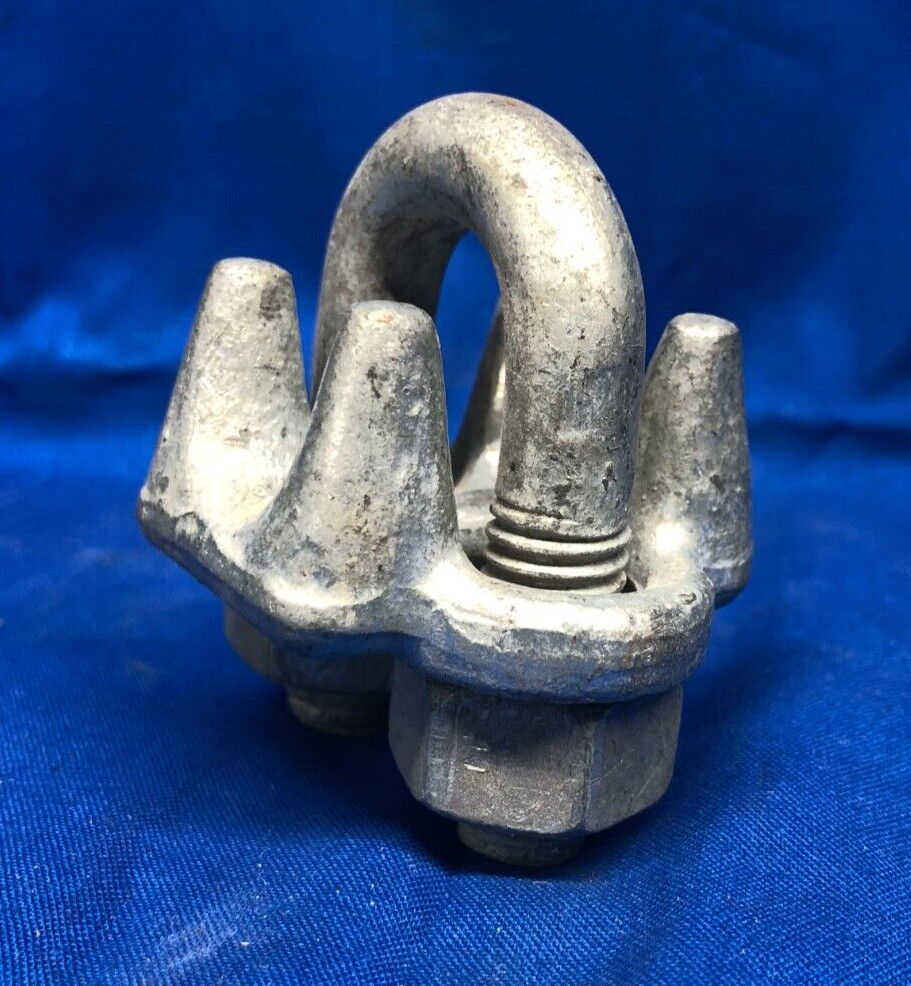 PROCRAFT 1/2″ WIRE ROPE CLIP 22FG-16 DROPPED FORGED **LOT OF 10**