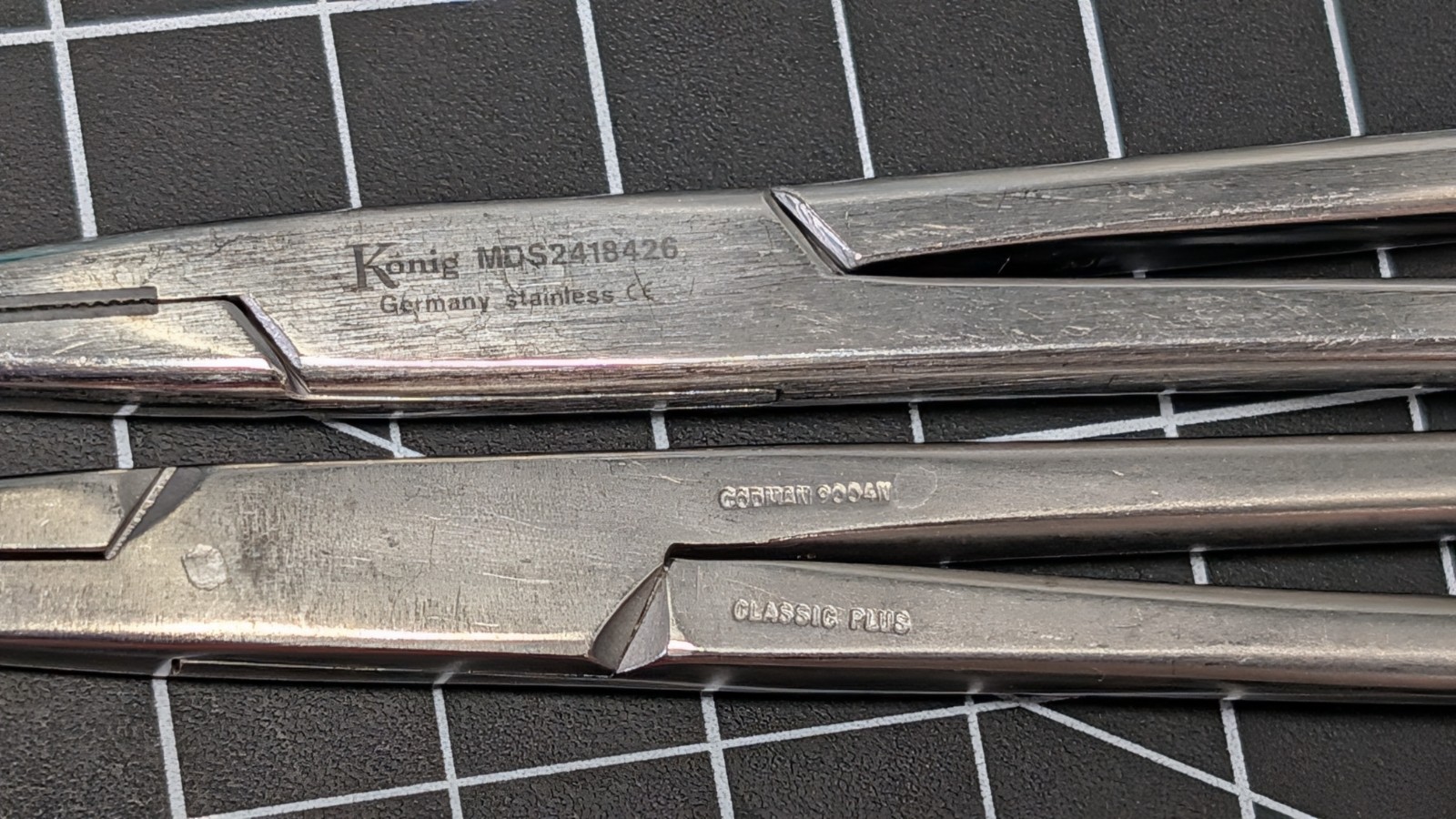 Aesculap Jarit 121-210 CARBIDE CARB-BITE Heaney Crile Needle Holders Scissors