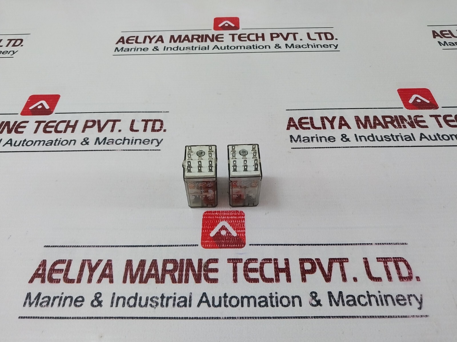Lot of 2X Finder 55.33 Control Relay 10A 250V AC